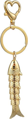 Beach Fish Keychain Fish Bag Charm for Women Fishing Keychain Accessories for Women, Boho Beach Bag/Handbag/Backpack Keychains in Saudi Arabia