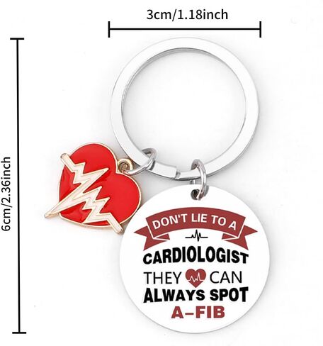هدايا طبيب القلب للنساء والرجال سلسلة مفاتيح القلب لطبيب القلب طبيب القلب أمراض القلب ممرضة القلب طبيب نبضات القلب هدايا التخرج للنساء والرجال هدية أمراض القلب لصديق العائلة in Kuwait