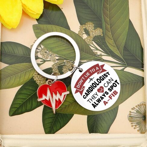 هدايا طبيب القلب للنساء والرجال سلسلة مفاتيح القلب لطبيب القلب طبيب القلب أمراض القلب ممرضة القلب طبيب نبضات القلب هدايا التخرج للنساء والرجال هدية أمراض القلب لصديق العائلة in Kuwait