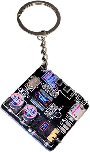Mechanical Schoolbag Pendant Keychain Mechanical Metal Cool Circuit Board Charm for Boys Girls Vending Machine in Saudi Arabia