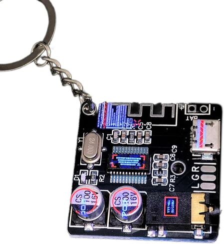 Mechanical Schoolbag Pendant Keychain Mechanical Metal Cool Circuit Board Charm for Boys Girls Vending Machine in Saudi Arabia