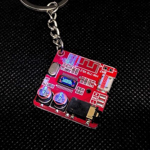 Mechanical Schoolbag Pendant Keychain Mechanical Metal Cool Circuit Board Charm for Boys Girls Vending Machine in Saudi Arabia