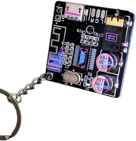 Mechanical Schoolbag Pendant Keychain Mechanical Metal Cool Circuit Board Charm for Boys Girls Vending Machine in Saudi Arabia