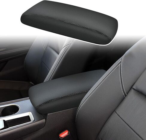 رامويل متوافق مع مسند ذراع وحدة التحكم المركزية وسادة غطاء مسند ذراع من جلد البولي يوريثان أغطية وحدة التحكم الوسطى غطاء وسادة حماية لنيسان ألتيما (2019-2025) أسود in Kuwait