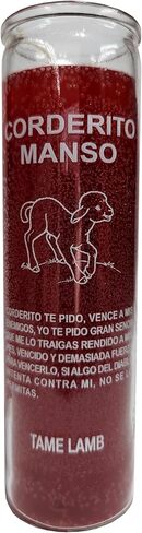Generic Corderito Manso (Tame Lamb) Red 7 Day Candle in Saudi Arabia