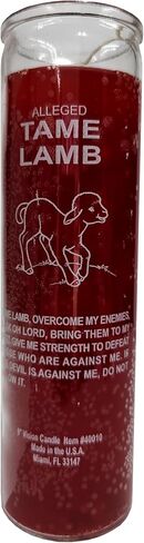 Generic Corderito Manso (Tame Lamb) Red 7 Day Candle in Saudi Arabia