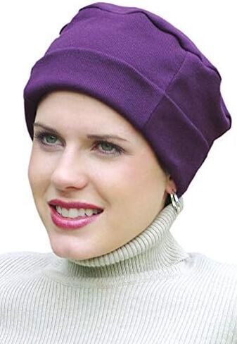 أغطية الرأس قبعة مريحة من القطن غير محدودة | قبعات العلاج الكيميائي لمرضى السرطان in Kuwait