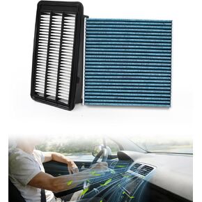 Silverado/Sierra Upgrade Engine Air Filter & Cabin Filter Compatible with 2019-2025 Silverado 1500 Sierra 1500, 2020-2025 Silverado 2500 HD Sierra 2500 HD Gasoline ONLY, 2021-2025 Escalade Tahoe＆more in Kuwait