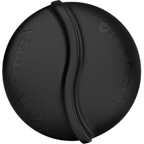 حامل AirTag مقاوم للماء لملحقات سلسلة مفاتيح Apple Air Tag Case باللون الأسود in Kuwait