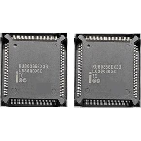 1 قطعة KU80386EX25 KU80386EX33 QU80386EX25 QU80386EX33 QFP132 IC رقاقة (QU80386EX33) in Kuwait