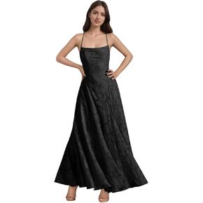 Floral Lace Prom Dresses 2026 A-Line Spaghetti Straps Backless Formal Wedding Guest Dress in Saudi Arabia