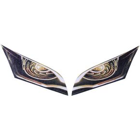 ملصق لاصق للمصابيح الأمامية ثلاثي الأبعاد للدراجة النارية لسيارة Honda CBR 600RR 2007-2012 ناقل للضوء ذاتي اللصق مقاوم للماء PVC ملصق حماية المصباح الأمامي (أحمر) in Kuwait