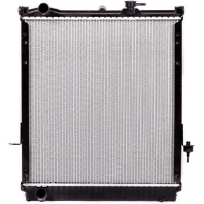 Lynol Cooling System Aluminum Radiator Direct Replacement Compatible With 99-04 Isuzu NPR NQR 4.8L 99-04 Tilt Master Forward W3500 W4500 W5500 in Kuwait