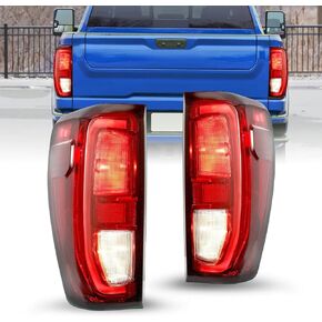 JSBOYAT Halogen Tail Light Assembly for 2019-2024 GMC Sierra 1500/2500HD/3500HD Brake Light Taillight Rear Lamp w/bulbs LH Left Driver Side in Kuwait