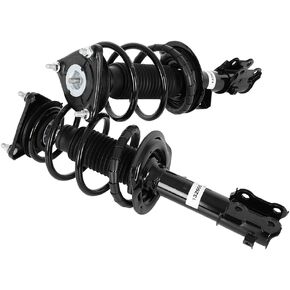 Complete Struts Spring Assembly Fit for 2014-2018 for Kia Forte, 2014-2016 for Kia Forte Koup 11187 11188 Front Drive and Passenger side Struts Shock Absorber Struts in Kuwait