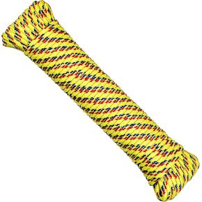 حبل بولي SteadMax بطول 200 قدم، حبل مضفر بالألماس مقاس 3/16 بوصة للاستخدام في الهواء الطلق، سلك حبل للأغراض العامة، مثالي للرياضة، والخيام، والأراجيح، والأرسنة، والأحزمة، والمظلات (عبوتان، 100 قدم لكل منهما) in Kuwait