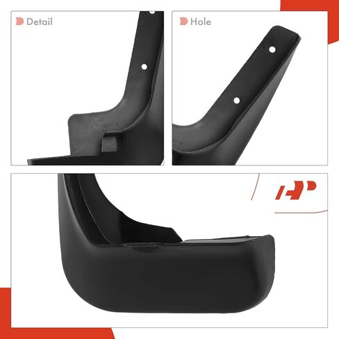 A-Premium Set of 4PCS Mud Flaps Splash Guards Mudguards Mudflaps Compatible with Nissan NV200 2013-2021, Front & Rear Driver and Passenger Side in Saudi Arabia