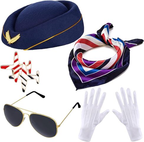 Christmas Women's Stewardess Costume Accessories in Saudi Arabia