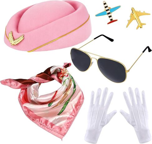Christmas Women's Stewardess Costume Accessories in Saudi Arabia