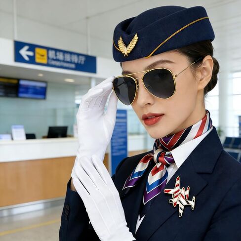 Christmas Women's Stewardess Costume Accessories in Saudi Arabia