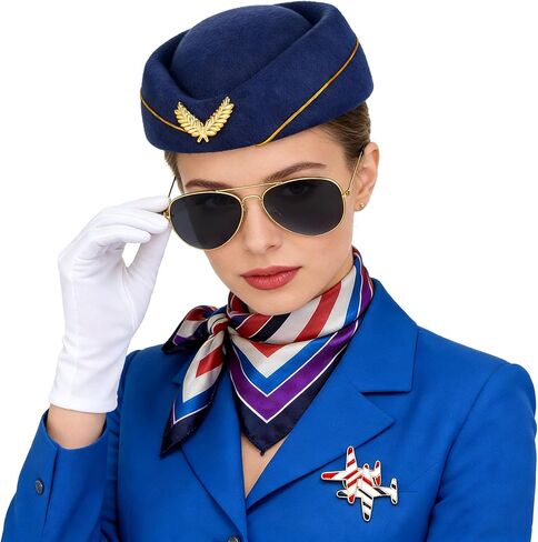Christmas Women's Stewardess Costume Accessories in Saudi Arabia