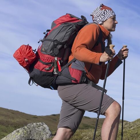 Retractable Keychain, Heavy Duty Badge Reels with Secure Carabiner Clip, Professional Access Solution for Maintenance Engineers and Outdoor Activities, Black 2-Pack in Kuwait