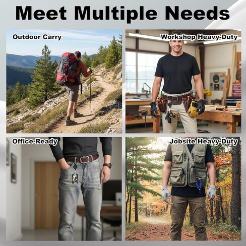 Retractable Keychain, Heavy Duty Badge Reels with Secure Carabiner Clip, Professional Access Solution for Maintenance Engineers and Outdoor Activities, Black 2-Pack in Kuwait