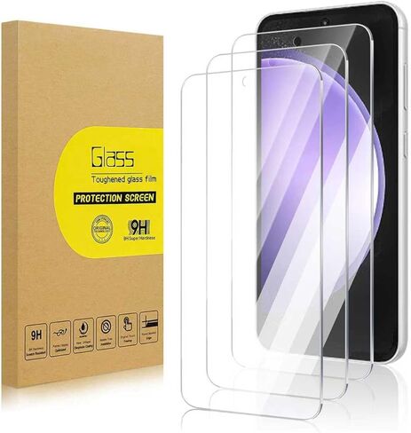 2 Pack Privacy Screen Protector for Samsung Galaxy S23 FE/ A54 5G [Anti-Spy Tempered Glass], Ultra HD, Anti-Scratch, Bubble-Free, Easy Install 9H Protective Glass for Galaxy S23 FE / A54 5G in Saudi Arabia