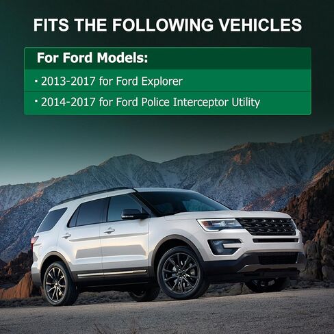 SCITOO Engine Motor and Transmission Mount Kit Compatible for 2013-2017 for Ford for Explorer 3.5L, 2014-2017 for Ford for Police Interceptor Utility 3.5L Replacement for A5568 A5569 A5848 A5734 in Saudi Arabia