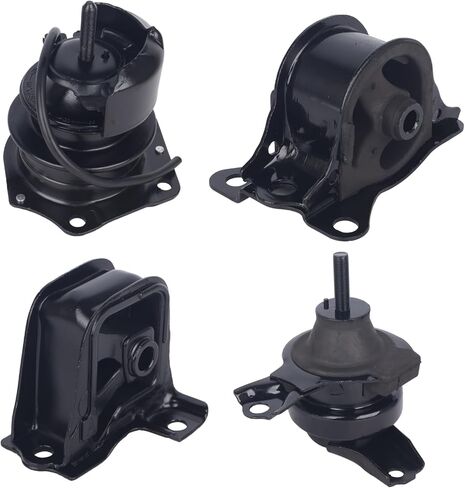 طقم تثبيت محرك المحرك Autoround مناسب لسيارة Honda Accord 1998-2002 2.3L ناقل حركة أوتوماتيكي، استبدال # A6572 A6564 A6583 A6570، مجموعة من 4 in Saudi Arabia