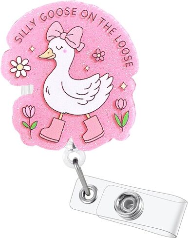 Cute Orthopedics Badge Reel Retractable ID Name Tag Holder with Alligator Clip, Ortho RN CNA Nurse Nursing Student Badge Buddy in Kuwait