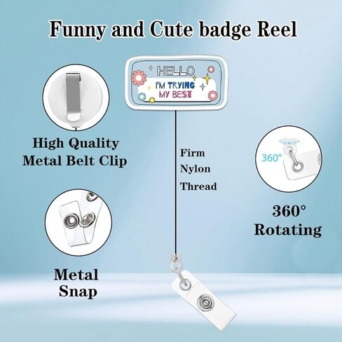 25 Pcs Funny Cute Badge Reel Retractable Nurse Accessories Bulk Medical Nursing Healthcare Badge Holder Fun AMA Forms Heart Dumpster Fire Badge Clip CNA LPN RN Social Worker Doctor ID Card Gifts in Saudi Arabia