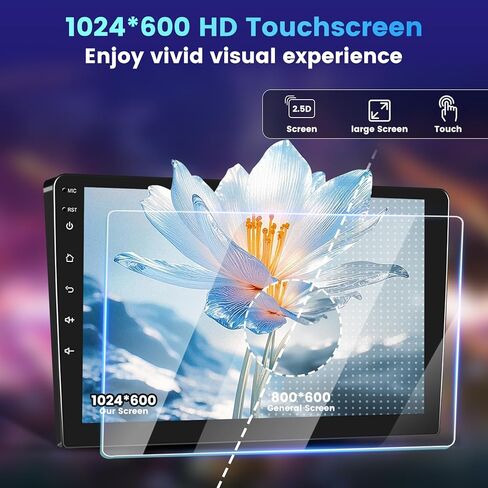 ستيريو سيارة Android 13 لسيارة Toyota Camry 2000 2001 2002 2003 2004 2005 2006 - [2+64G] راديو كامري بشاشة لمس 9 بوصة - Carplay لاسلكي وAndriod Auto - EQ، وصلة مرآة، واي فاي + كاميرا احتياطية AHD + ميكروفون in Kuwait