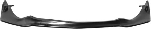 IKON MOTORSPORTS Front Bumper Lip, Compatible with 2015-2017 Ford Mustang, MDA V2 Style Unpainted Black PU Polyurethane Air Dam Chin Spoiler Protector Splitter in Saudi Arabia