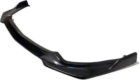 IKON MOTORSPORTS Front Bumper Lip, Compatible with 2015-2017 Ford Mustang, MDA V2 Style Unpainted Black PU Polyurethane Air Dam Chin Spoiler Protector Splitter in Saudi Arabia