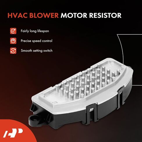 مقاوم محرك منفاخ HVAC ممتاز متوافق مع مركبات Land Rover - Discovery 2017 2019 3.0L - الجانب الأمامي، استبدال # LR082162 in Saudi Arabia