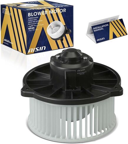 محرك منفاخ AISIN BLMAZ-00419 HVAC مع مجموعة عجلات - متوافق مع Toyota RAV4 2001-2003، Corolla 1998-2008، Matrix 2003-2008، Celica 2000-2005، Scion tC 2005-2010، Mazda RX-8 2004-2011 in Saudi Arabia