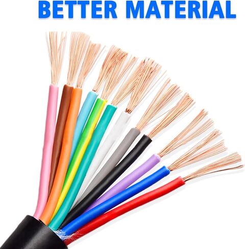 OBD2 Adapter Cable for Toyota Vehicles - 17Pin OBD2 to OBD1 Connector - Compatible with OBD II Diagnostic Scanner in Kuwait