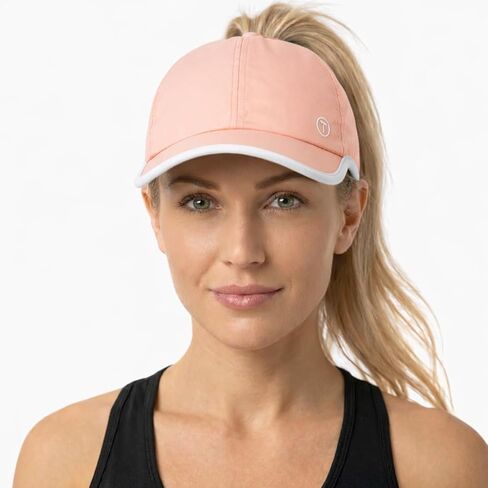 TOP-EX ChicPony™ UVCoolix Cooling UPF50+ Ponytail Thick Hair Womens Baseball Cap,Breathable Lightweight,Golf Running Sports in Saudi Arabia