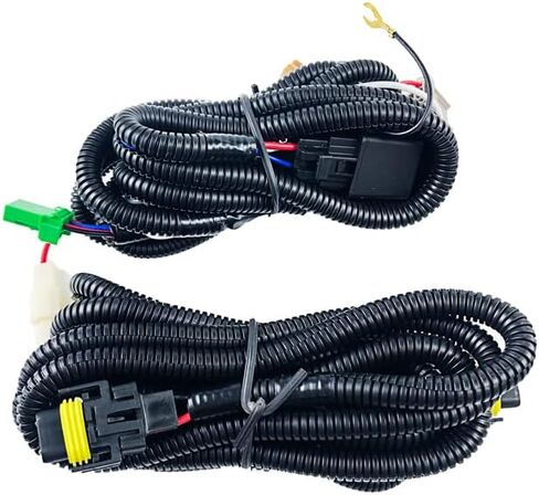 Fog Lights Fit for 2006-2008 Honda Civic Coupe 2DR Bumper Driving Fog Lamps with Switch and Wiring Harness and Bezels in Saudi Arabia