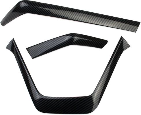 crosselec Carbon Fiber Style Interior Center Console Dashboard Instrument Upper Cover Trims Decoration Accessories for Chevrolet Corvette C8 2026 Decoration Accessories in Saudi Arabia
