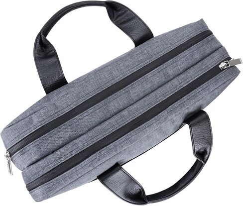 11-12 Inch Laptop Crossbody Bag - Padded Messenger with Top Handle Magnetic Pocket Shoulder Strap and Luggage Attachment in Kuwait