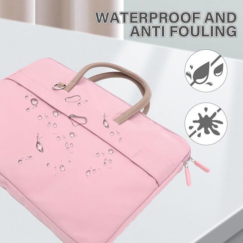 حقيبة كمبيوتر محمول مقاومة للماء من DOITOOL لأجهزة الكمبيوتر المحمول مقاس 15-16.1 بوصة، حقيبة كمبيوتر خفيفة الوزن مقاومة للصدمات مع حزام كتف وحقيبة عربة للسفر والعمل in Kuwait