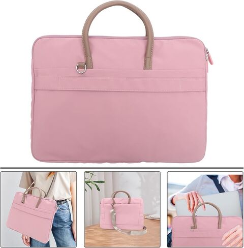 حقيبة كمبيوتر محمول مقاومة للماء من DOITOOL لأجهزة الكمبيوتر المحمول مقاس 15-16.1 بوصة، حقيبة كمبيوتر خفيفة الوزن مقاومة للصدمات مع حزام كتف وحقيبة عربة للسفر والعمل in Kuwait