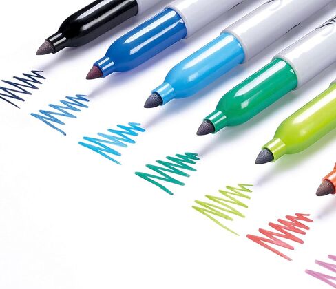 Sharpie Color Burst Permanent Markers, Fine Point, Assorted, 48 count (1949557), Pack of 2 in Saudi Arabia