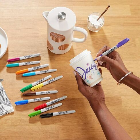 Sharpie Color Burst Permanent Markers, Fine Point, Assorted, 48 count (1949557), Pack of 2 in Saudi Arabia