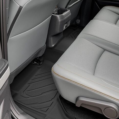 TAPTES Floor Mats & Door Sill Protectors for Toyota Tacoma 2024 2025 2026 Double Cab, All Weather TPE Truck Floor Liners for Tacoma SR SR5 TRD Off-Road Sport Limited Accessories in Kuwait