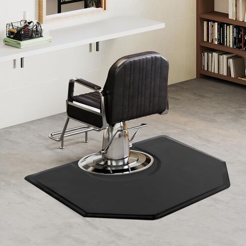 BestSalon 4' x 5' Anti-Fatigue Mat – 7/8" Thick Ergonomic Floor Mat for Salon Chair, Hair Stylists & Spa Use, Low-Static & Puncture-Resistant Design in Saudi Arabia