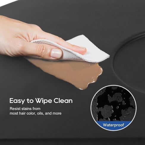 BestSalon 4' x 5' Anti-Fatigue Mat – 7/8" Thick Ergonomic Floor Mat for Salon Chair, Hair Stylists & Spa Use, Low-Static & Puncture-Resistant Design in Saudi Arabia