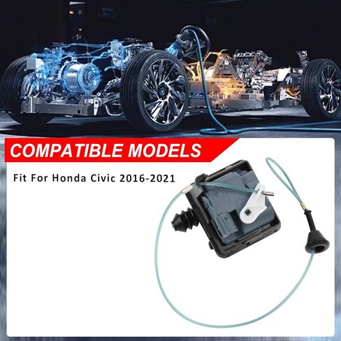 74700-TBA-A02 Fuel Door Actuator Gas Cap Actuator for Honda Civic 2016 2017 2018 2019 2020 2021, Fuel Lid Motor Replaces 74700TBAA02 in Saudi Arabia